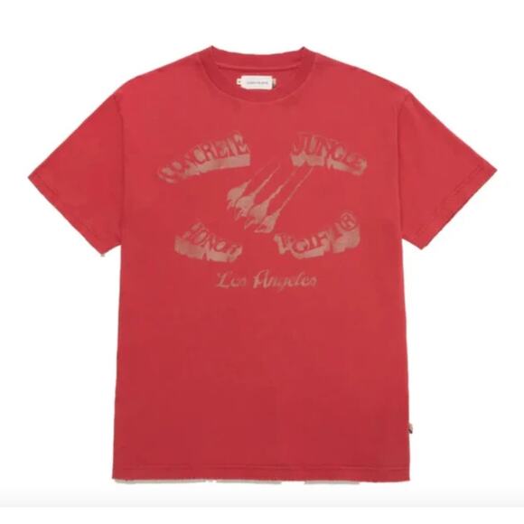 NWT HTG HONOR THE GIFT CONCRETE JUNGLE T-SHIRT, CRIMSON, Medium 60$ - Picture 1 of 4
